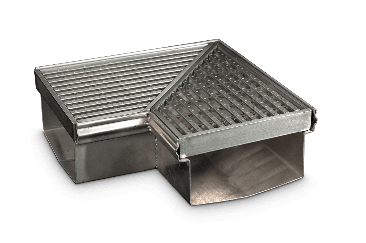Click Drain 71 Click Drain 90 Degree angle for drain channel and grate
